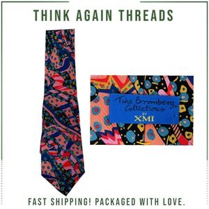 Tina Branberg Collections by XMI Silk Tie